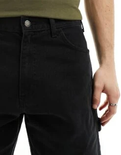 Dickies Duck Canvas Shorts In Washed Black For Men Sw Black -Dickies Sales Store 205953196 5