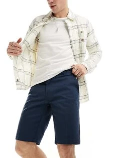 Dickies Slim Fit Shorts In Dark Blue For Men Air Force Blue -Dickies Sales Store 205953261 1 airforceblue 1