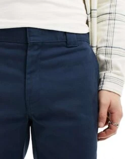 Dickies Slim Fit Shorts In Dark Blue For Men Air Force Blue -Dickies Sales Store 205953261 5