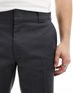 Dickies Slim Fit Shorts In Grey For Men Charcoal Grey -Dickies Sales Store 205953277 3