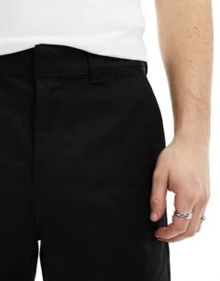 Dickies Cobden Chino Shorts In Black For Men -Dickies Sales Store 205953393 5