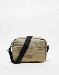 Dickies Moreauville Messenger Bag In Beige Tan For Unisex Khaki -Dickies Sales Store 205955595 1 khaki 1