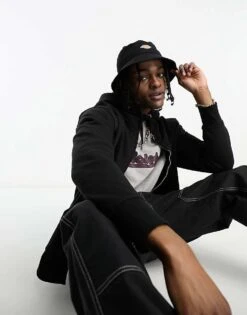 Dickies Stayton Bucket Hat In Black For Unisex -Dickies Sales Store 205956996 4