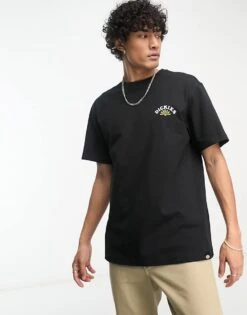 Dickies Fort Lewis Tiger Back Print T-shirt In Black- Exclusive To Asos For Unisex -Dickies Sales Store 205957010 2