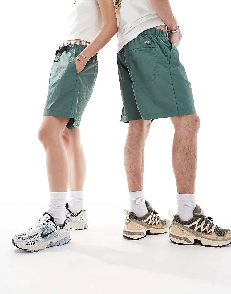 Dickies Jackson Tech Nylon Tape Belt Shorts In Dark Green- Exclusive To Asos For Unisex Dark Forest 3 Dickies Jackson Tech Nylon Tape Belt Shorts In Dark Green- Exclusive To Asos For Unisex Dark Forest - Image 2