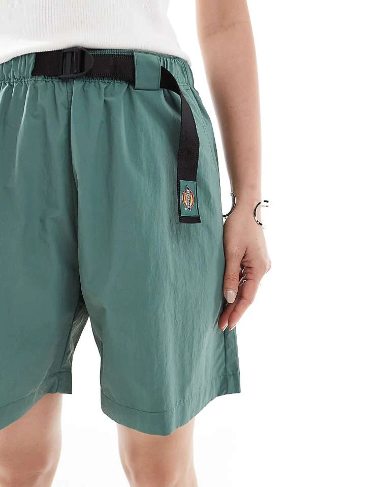 Dickies Jackson Tech Nylon Tape Belt Shorts In Dark Green- Exclusive To Asos For Unisex Dark Forest 5 Dickies Jackson Tech Nylon Tape Belt Shorts In Dark Green- Exclusive To Asos For Unisex Dark Forest - Image 4