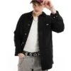 Dickies Duck Canvas Unlined Chore Coat In Washed Black For Men Sw Black -Dickies Sales Store 205957510 1 swblack