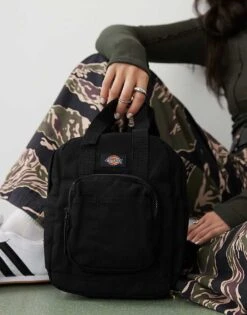 Dickies Mini Lisbon Backpack In Black For Unisex -Dickies Sales Store 205957835 1 black 1