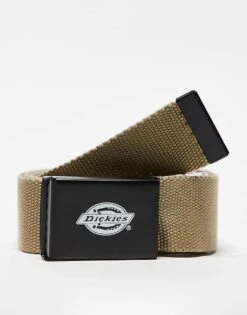 Dickies Orcutt Clip Belt In Khaki For Unisex -Dickies Sales Store 205957847 1 khaki 1