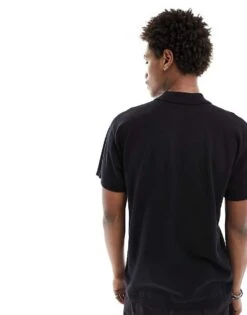 Dickies Fieldale Striped Knitted Polo Shirt In Black For Men Multi -Dickies Sales Store 206044841 3