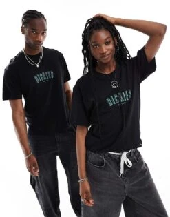 Dickies Clarksville Short Sleeve T-shirt In Black For Unisex -Dickies Sales Store 206063757 1 black 1