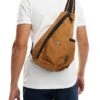 Dickies Seasonal Sling Bag In Brown For Unisex -Dickies Sales Store 206605384 1 brown