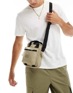 Dickies Moreauville Cross Body Bag In Beige For Men Khaki -Dickies Sales Store 206605402 1 khaki 1