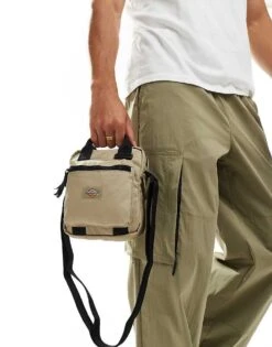 Dickies Moreauville Cross Body Bag In Beige For Men Khaki -Dickies Sales Store 206605402 3