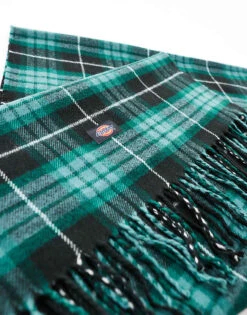 Dickies Checkered Scarf In Black And Green For Unisex -Dickies Sales Store 206605482 4