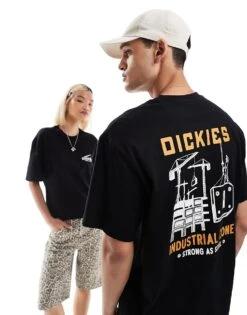 Dickies Graphic Industrial Pack Print T-shirt In Black For Unisex