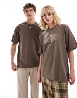Dickies Heavyweight Short Sleeved T-shirt In Brown For Unisex -Dickies Sales Store 206605850 3