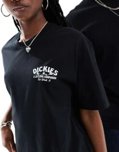 Dickies Graphic Bird Back Print T-shirt In Black For Unisex -Dickies Sales Store 206605874 3
