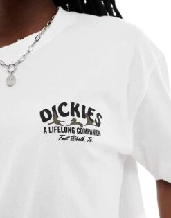Dickies Graphic Bird Back Print T-shirt In White For Unisex 9 Dickies Graphic Bird Back Print T-shirt In White For Unisex -Dickies Sales Store 206605954 3