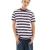 Dickies Rivergrove Striped T-shirt In Plum And White For Men -Dickies Sales Store 206605978 1 white