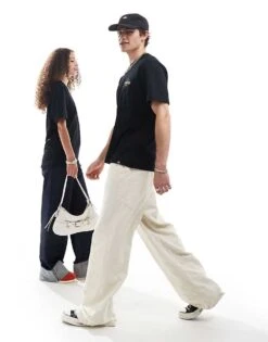 Dickies Back Print T-shirt In Black And Tan For Unisex 11 Dickies Back Print T-shirt In Black And Tan For Unisex -Dickies Sales Store 206606019 1 black 1