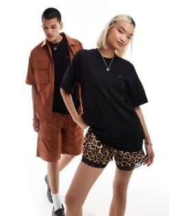 Dickies Heavyweight Short Sleeved T-shirt In Black For Unisex -Dickies Sales Store 206606106 1 black 1