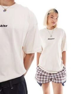 Dickies Enterprise Oversized T-shirt In Off White For Unisex -Dickies Sales Store 206606138 3