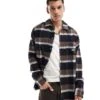 Dickies Plaid Coaling Shirt In Brown Multi For Men