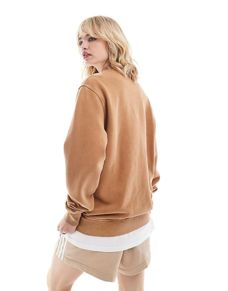 Dickies Newington Sweatshirt In Washed Brown For Unisex 5 Dickies Newington Sweatshirt In Washed Brown For Unisex - Image 3