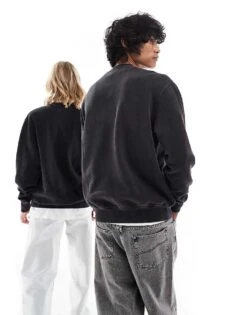 Dickies Plentywood Sweatshirt In Washed Black For Unisex 10 Dickies Plentywood Sweatshirt In Washed Black For Unisex -Dickies Sales Store 206606800 4