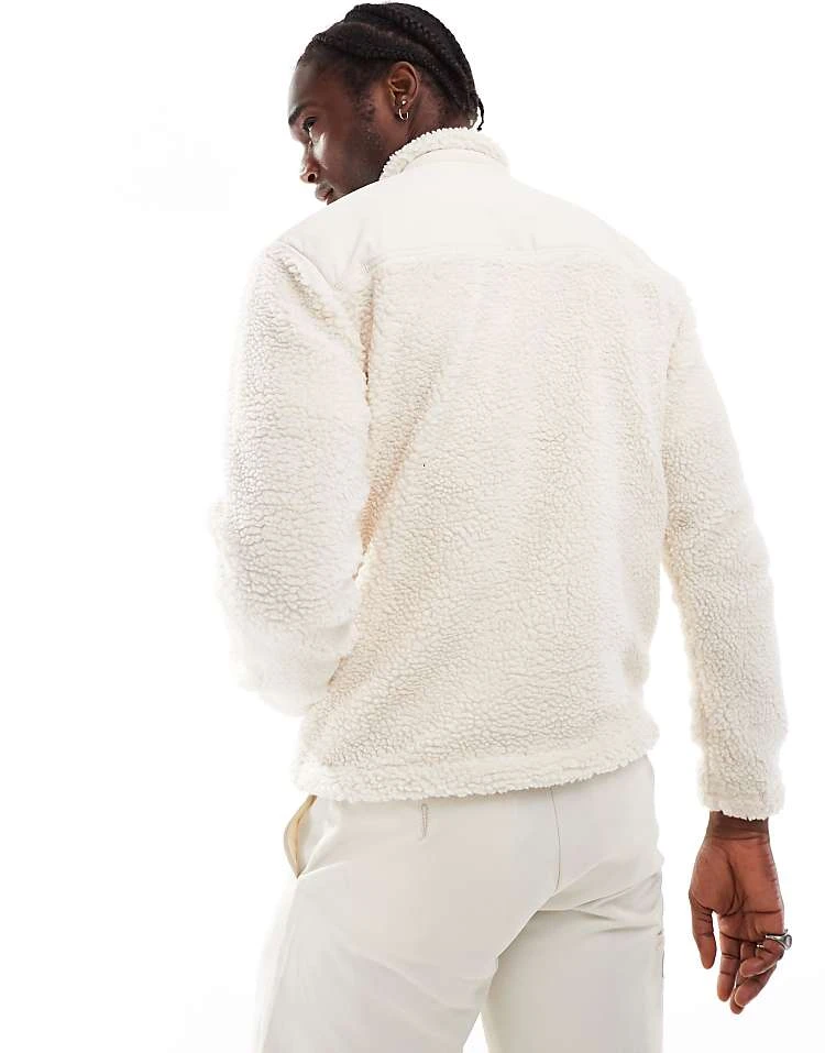 Dickies Built Up Mount Hope Fleece In Off White For Unisex 6 Dickies Built Up Mount Hope Fleece In Off White For Unisex - Image 4