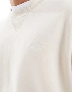 Dickies Summerdale Premium Oversized Sweatshirt In Off White For Unisex -Dickies Sales Store 206606824 4