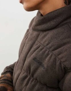 Dickies Mount Hope Puffer Coat In Brown For Men -Dickies Sales Store 206607644 4