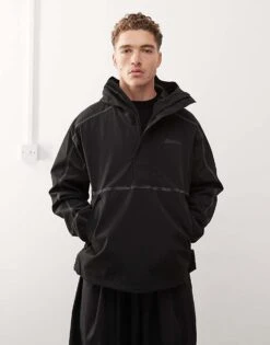 Dickies Ronan Hooded Anorak In Black For Men -Dickies Sales Store 206607652 1 black 1