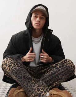 Dickies Plains Coat With Quilted Lining In Black For Men -Dickies Sales Store 206607694 3