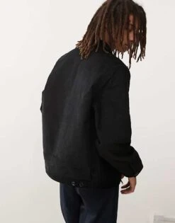 Dickies Cord Eisenhower Jacket In Black For Men -Dickies Sales Store 206607732 3