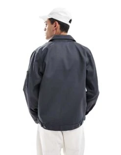 Dickies Unlined Eisenhower Jacket In Dark Grey For Men -Dickies Sales Store 206607756 3