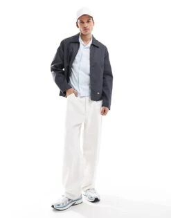 Dickies Unlined Eisenhower Jacket In Dark Grey For Men -Dickies Sales Store 206607756 4