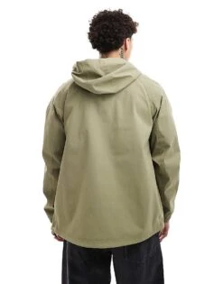 Dickies Ronan Hooded Shell Jacket In Khaki Green For Men Mid Green -Dickies Sales Store 206607772 3