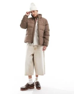Dickies Waldenburg Puffer Jacket In Brown For Men -Dickies Sales Store 206607804 4