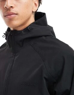 Dickies Ronan Hooded Shell Jacket In Black For Men -Dickies Sales Store 206607837 4