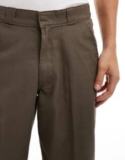 Dickies Seasonal Wide Leg Trousers In Mid Brown For Men -Dickies Sales Store 206690455 5
