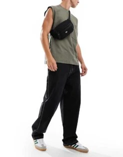 Dickies Madison Baggy Fit Denim Jeans In Washed Black For Men -Dickies Sales Store 206690465 1 black 1