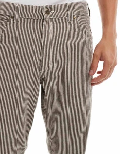Dickies Garyville Hickory Striped Trousers In Brown For Men -Dickies Sales Store 206690489 5