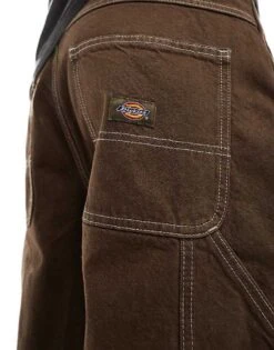 Dickies Seasonal Denim Carpenter Jeans In Mid Brown For Men -Dickies Sales Store 206690527 4