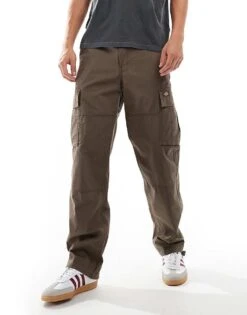 Dickies Eagle Bend Cargo Trousers In Brown For Men -Dickies Sales Store 206690541 3