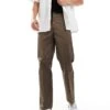 Dickies 874 Straight Leg Trousers In Mid Brown For Men 2 Dickies 874 Straight Leg Trousers In Mid Brown For Men -Dickies Sales Store 206690569 1 brown