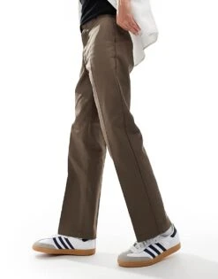 Dickies 874 Straight Leg Trousers In Mid Brown For Men -Dickies Sales Store 206690569 3