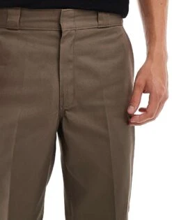 Dickies 874 Straight Leg Trousers In Mid Brown For Men -Dickies Sales Store 206690569 4