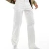 Dickies Painter Utility Carpenter Trousers In White For Men